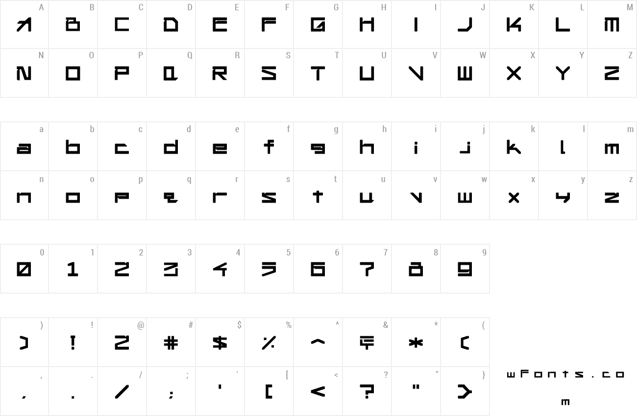 !Square Engine 050 Apex Font