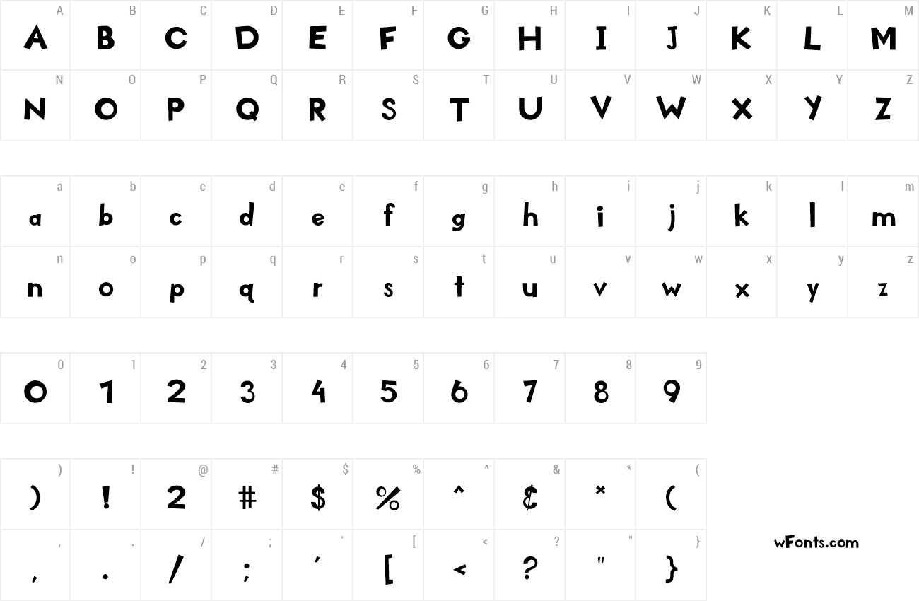 Kidzone Font