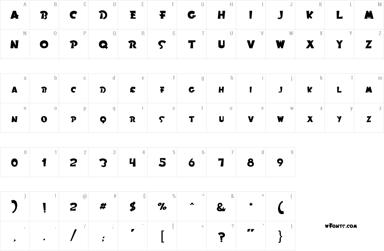 Rom Font