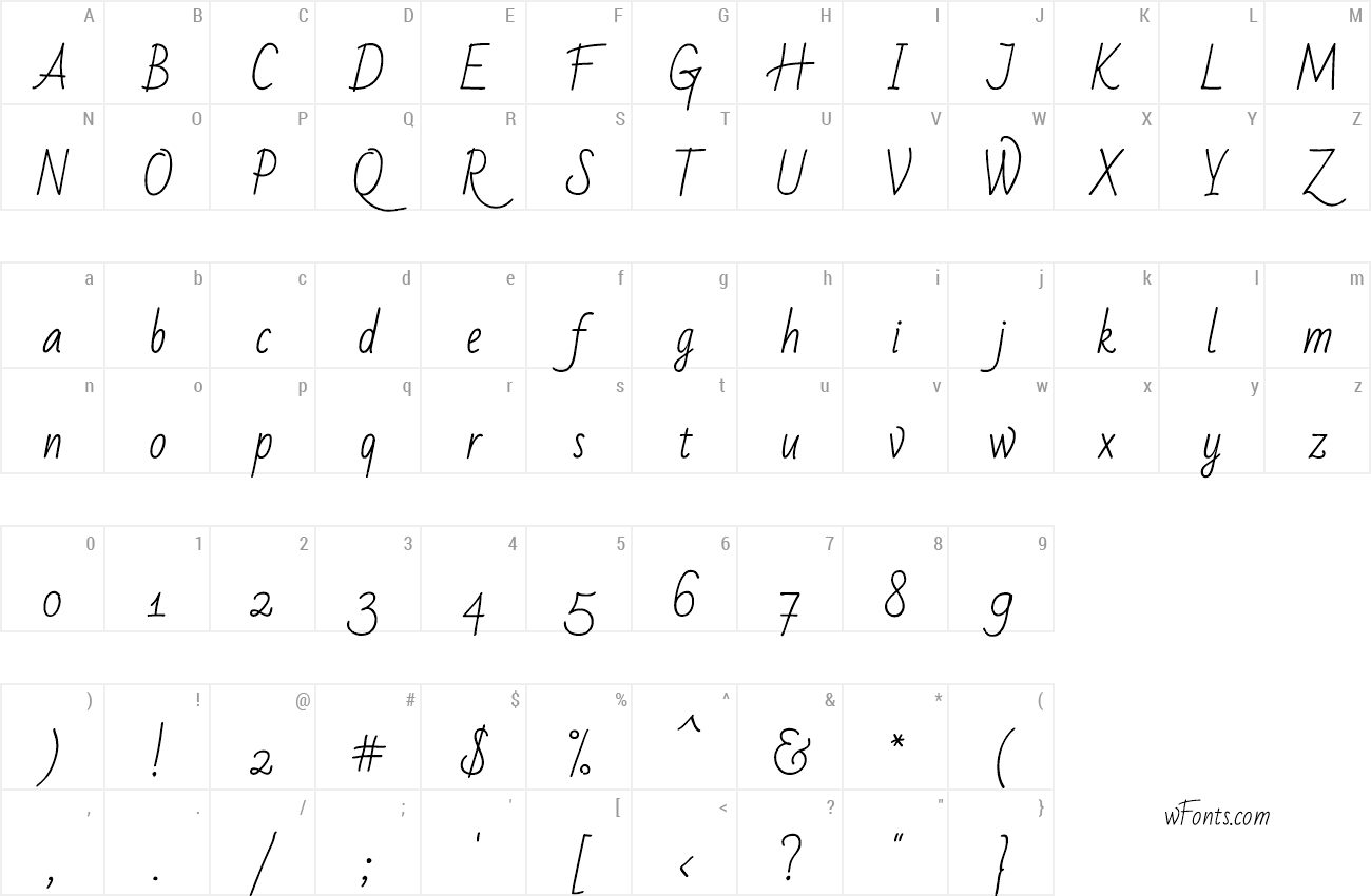 Bad Script Font