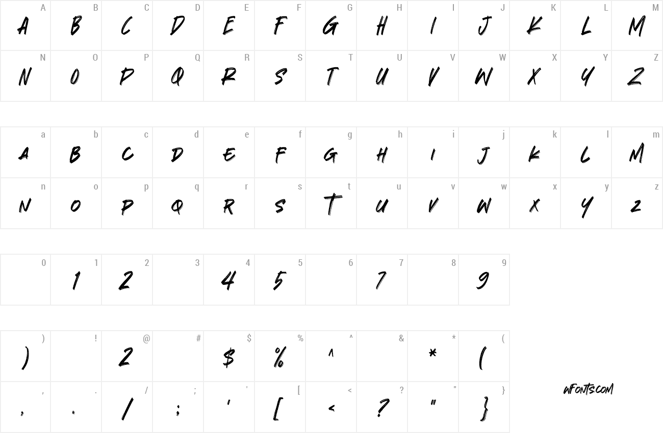 Flossy Font
