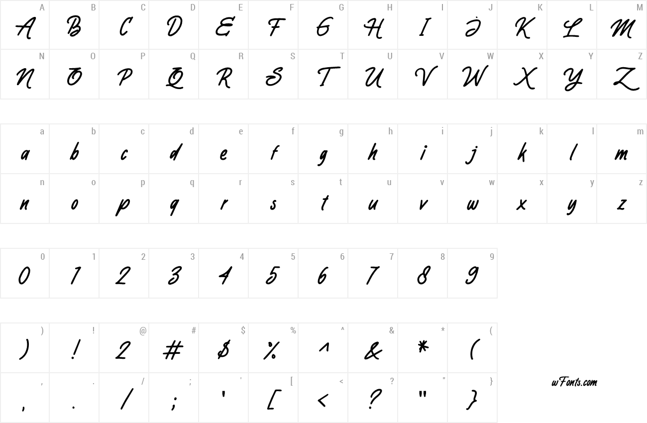 Point Smile Font