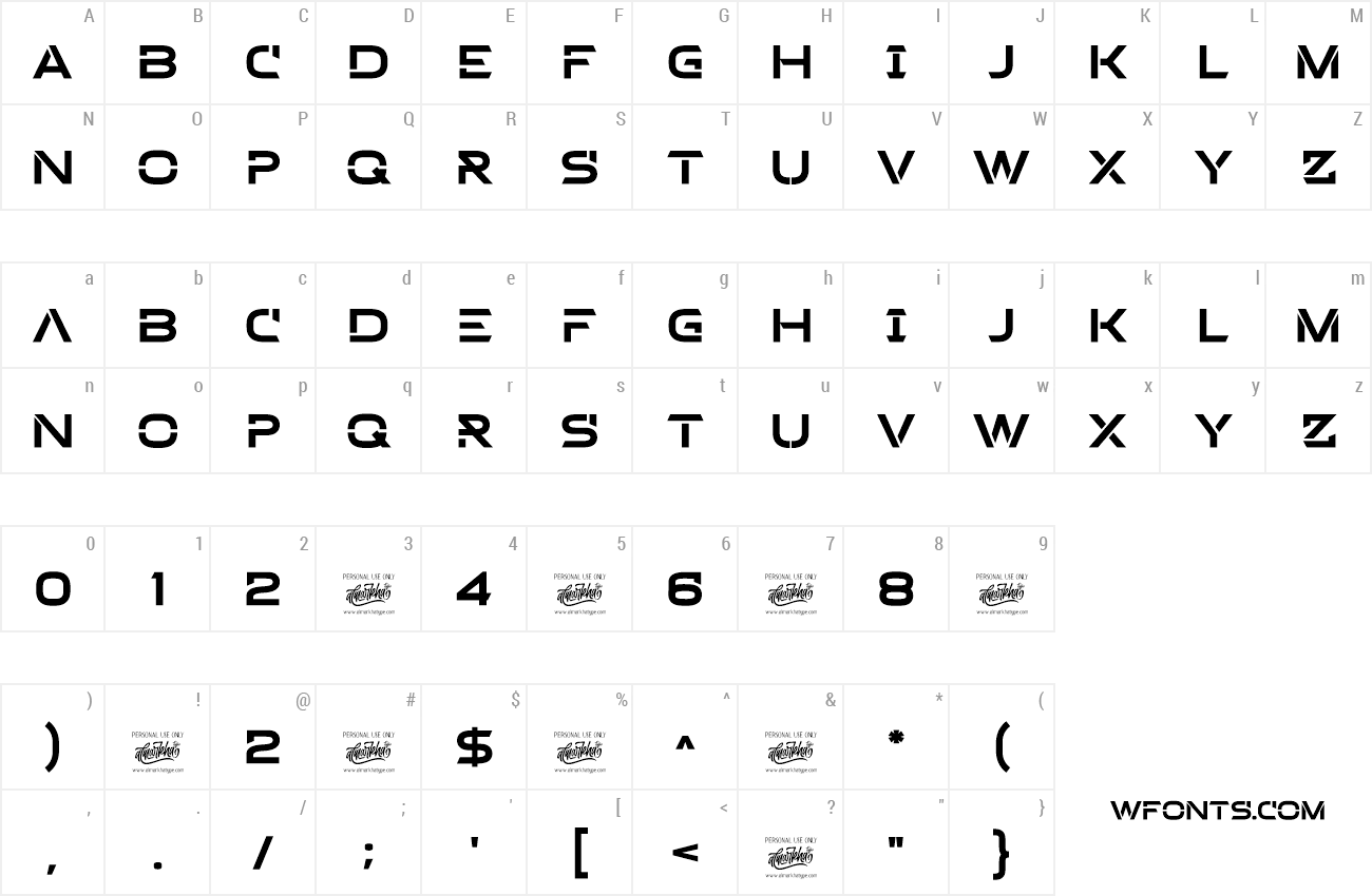 Borned Font