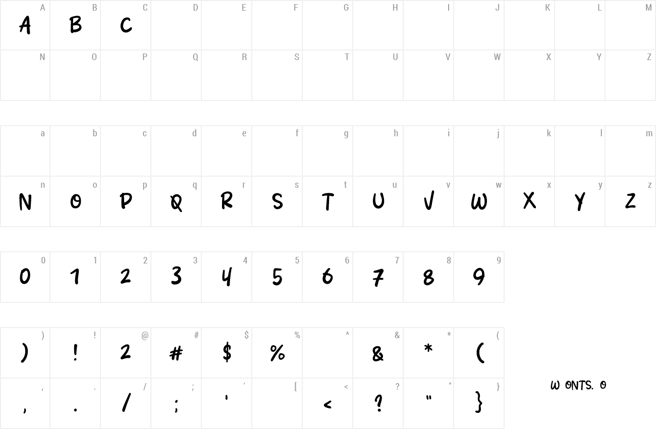 Learn Thing Font