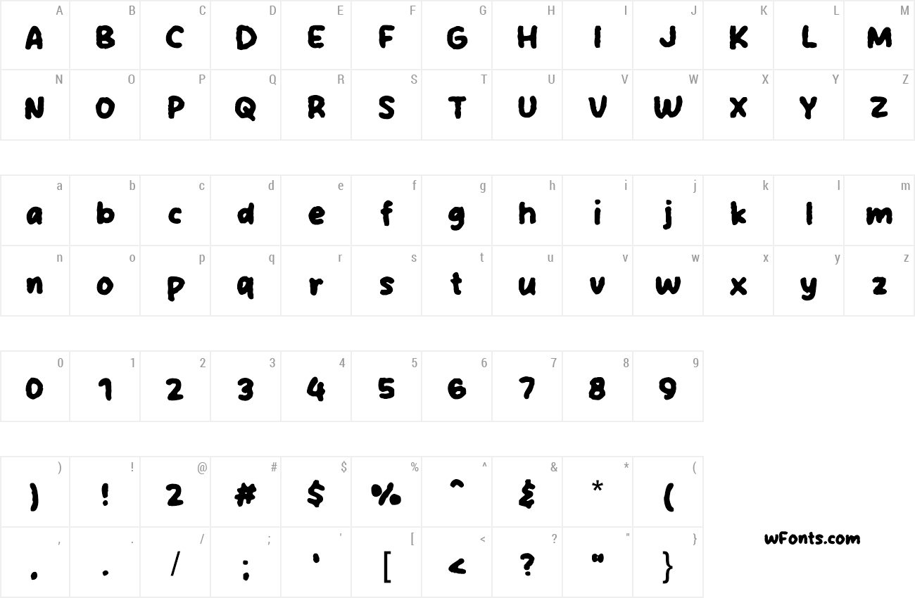 Memo Sket Font