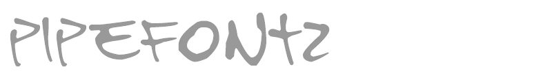 Pipe Font 2