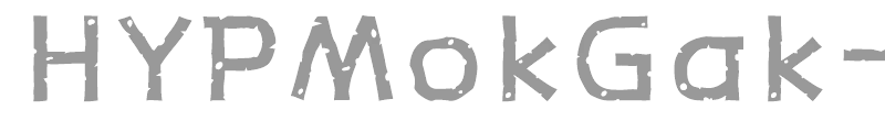 HYPMokGak-Bold