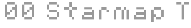 00 Starmap Truetype