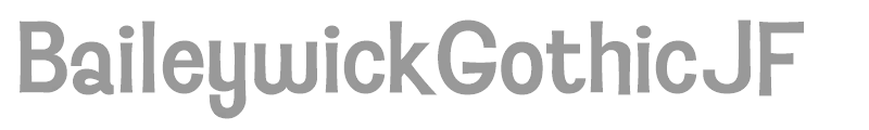 BaileywickGothicJF