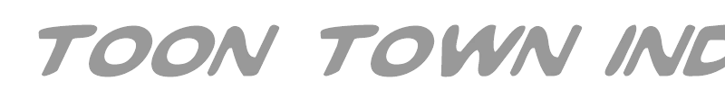 Toon Town Industrial Italic