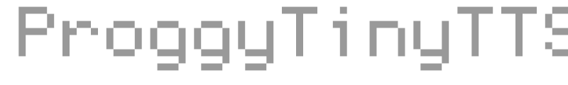 ProggyTinyTTSZ