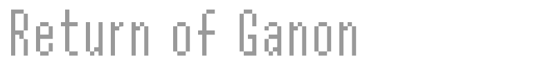 Return of Ganon