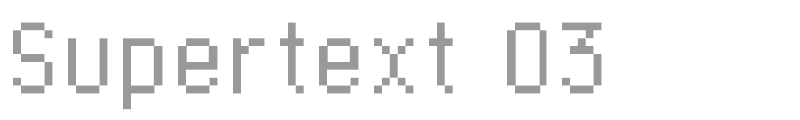 Supertext 03