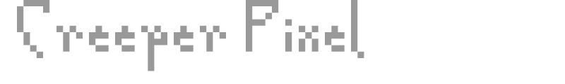 Creeper Pixel