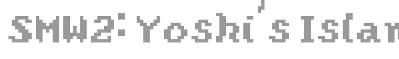 SMW2: Yoshi's Island