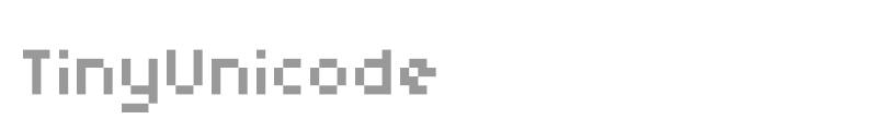 TinyUnicode