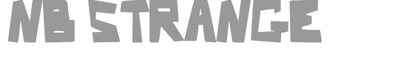 Nb Strange Font