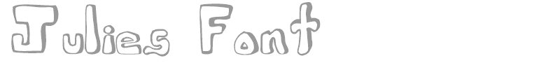 Julies Font