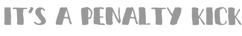 It's a penalty kick!!