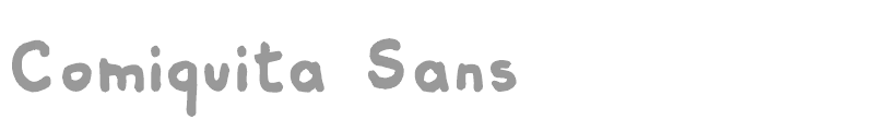 Comiquita Sans