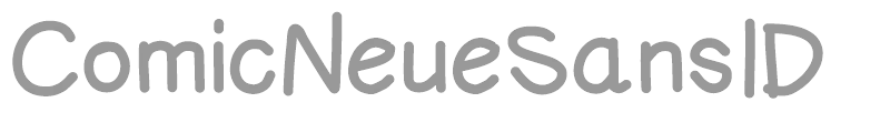 ComicNeueSansID