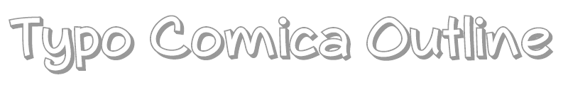 Typo Comica Outline
