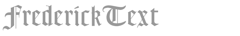 FrederickText