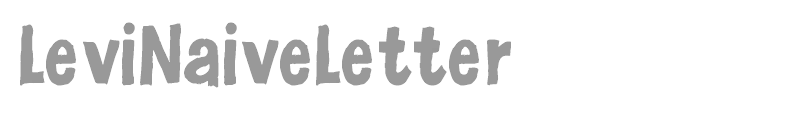 LeviNaiveLetter