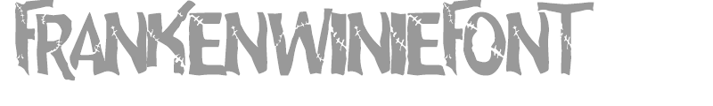 frankenwiniefont