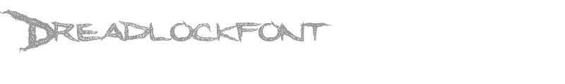 Dreadlockfont