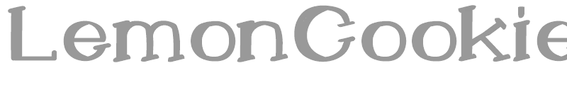 Lemon Cookie Bold