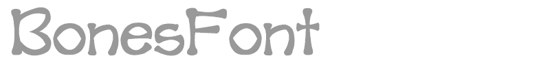 BonesFont