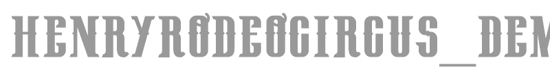 HenryRodeoCircus_demo