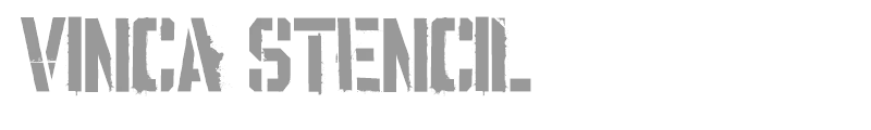 VINCA STENCIL
