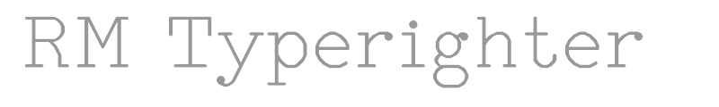 RM Typerighter