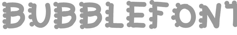 bubblefont