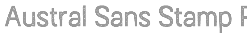 Austral Sans Stamp