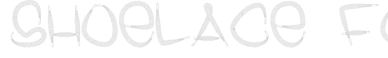 Shoelace Font
