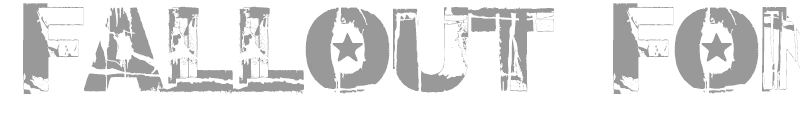 Fallout Font