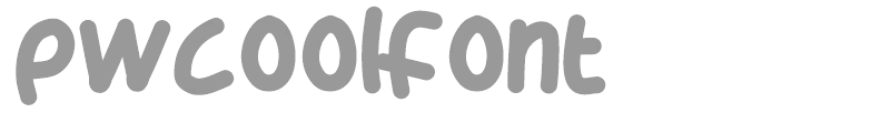PWCoolFont