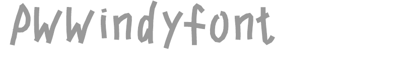 PWWindyfont