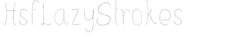 HsfLazyStrokes