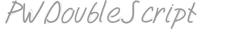 PWDoubleScript