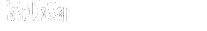 PoseyBlossom