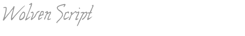 Wolven Script