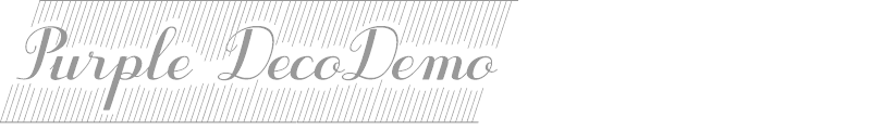 Purple DecoDemo