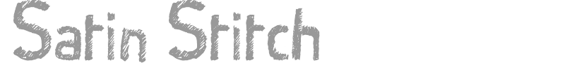 Satin Stitch