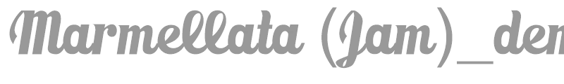 Marmellata (Jam)_demo