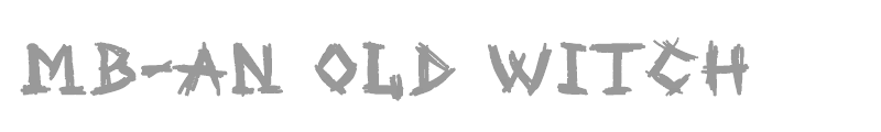 MB-An Old Witch