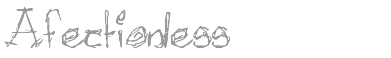 Afectionless